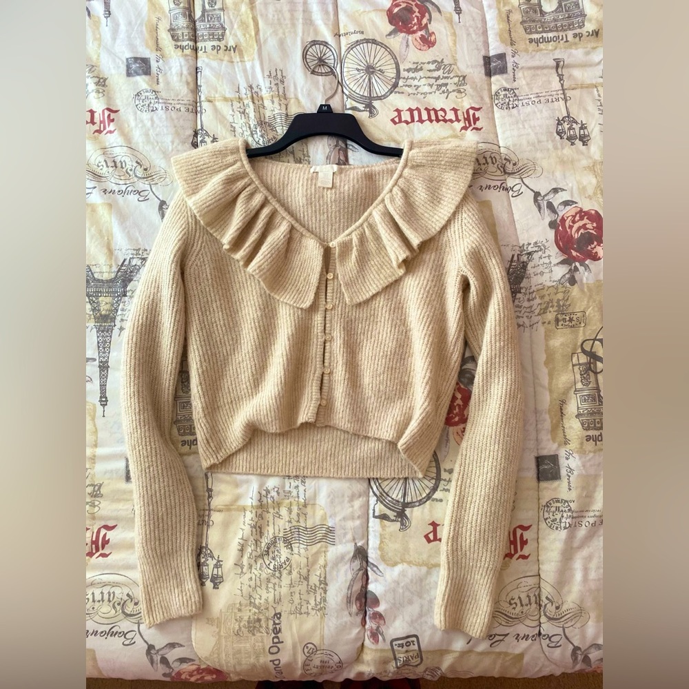 H&M Elegant Beige Sweater.